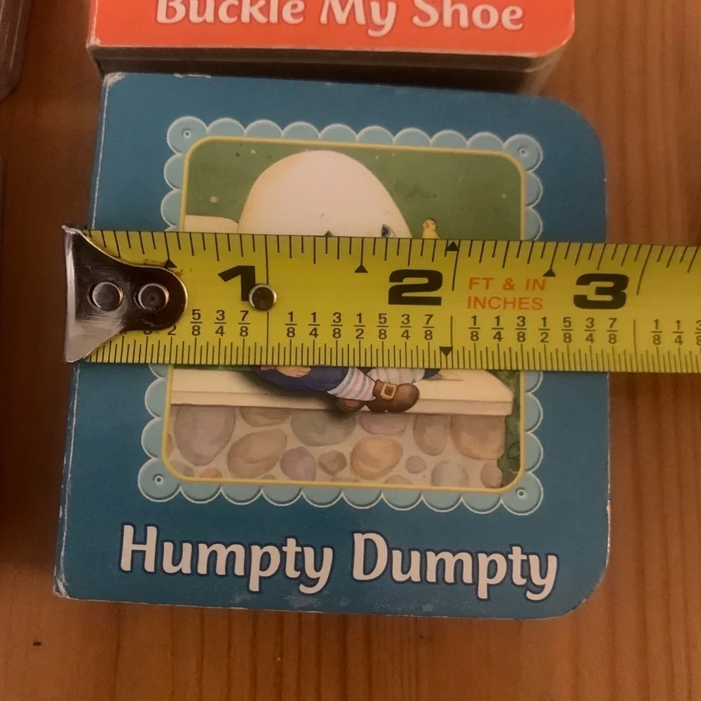 VTG 8/PILLBOOK Nursery Rhyme Block Books INCOMPLETE SET 2010